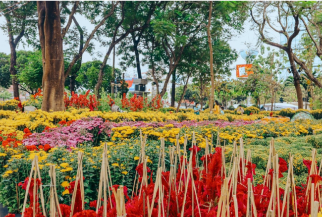 Không khí xuân Sài Gòn