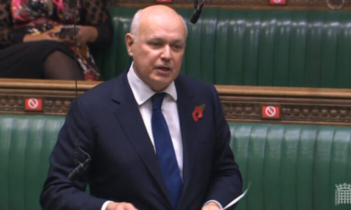Cựu lãnh đạo Đảng Bảo Thủ Ian Duncan Smith