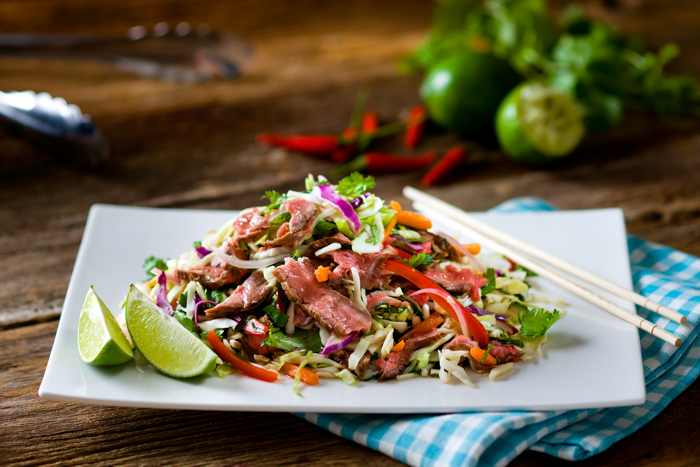 Gỏi bò kiểu Thái mặn ngọt đậm đà 