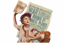 Gerald Page viết: “Vào ngày 07/12/1941, ở tuổi 12, khi đang đi dạo, người của tòa soạn tìm gặp và yêu cầu tôi nhanh chóng đi lấy báo ngay lập tức. (Ảnh: Fei Meng)