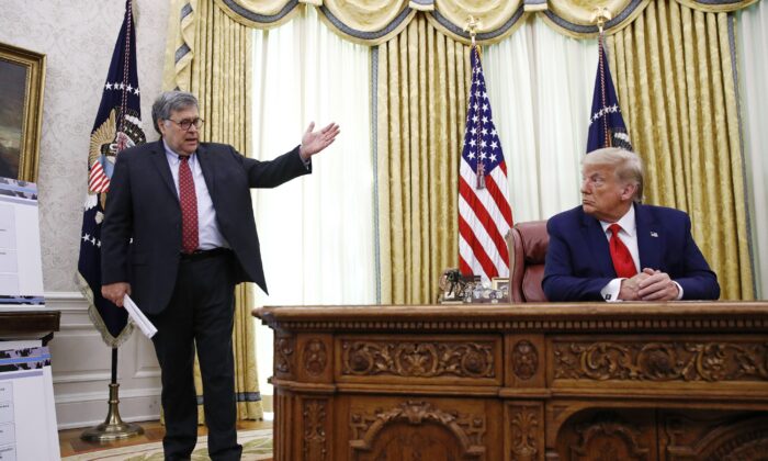 Cựu Tổng chưởng lý William Barr: FBI sẽ ‘không’ chịu trách nhiệm sau cuộc điều tra Russiagate đầy tranh cãi