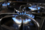 Bếp gas sử dụng khí đốt tự nhiên ở Chicago, Illinois, hôm 12/01/2023. (Ảnh: Scott Olson/Getty Images)