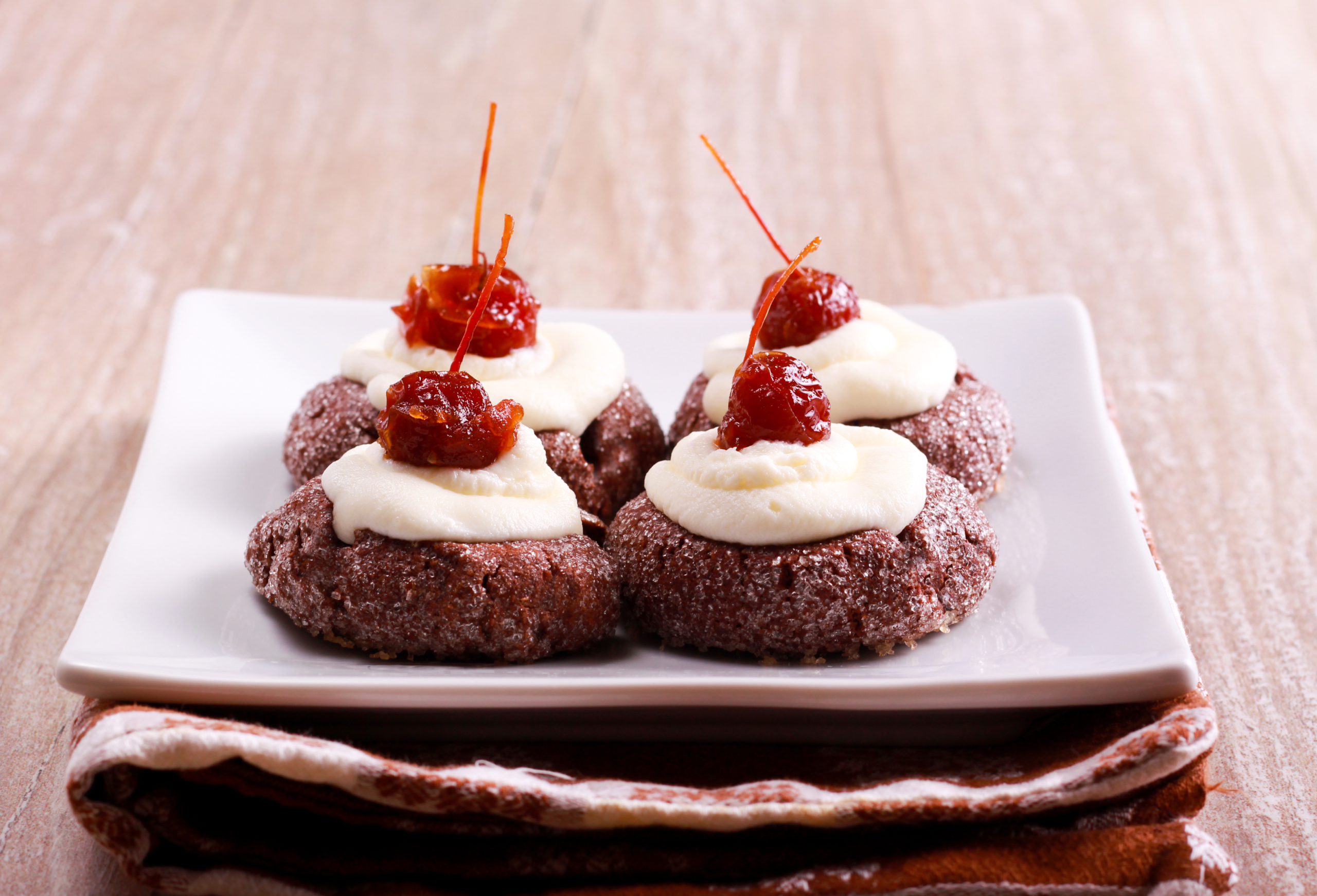 Bánh quy socola anh đào. (Ảnh: Shutterstock)