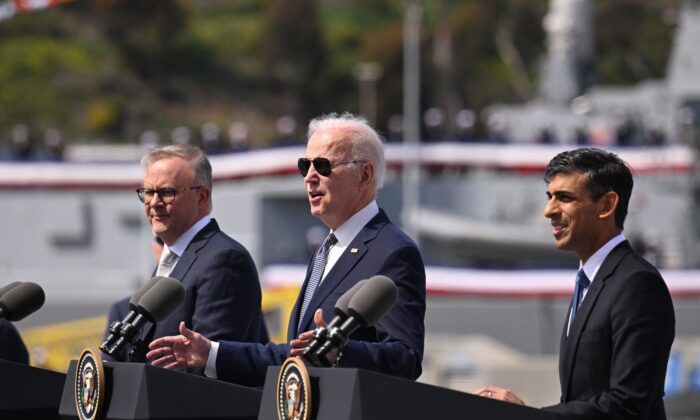 TT Biden và đồng minh công bố thỏa thuận tàu ngầm Úc nằm trong hiệp ước ba bên nhằm đối phó với Trung Quốc