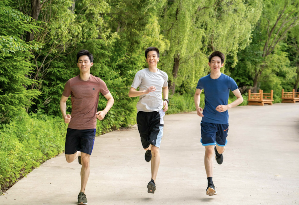 Các sinh viên tại khuôn viên trường Đại học Phi Thiên ở Deerpark, New York. (Ảnh: Đăng dưới sự cho phép của Đại học Phi Thiên)