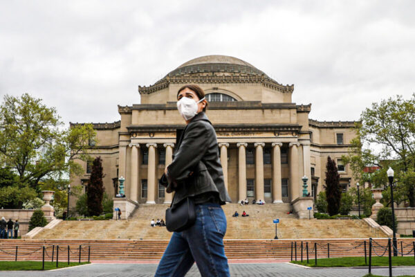 Đại học Columbia ở Manhattan, thành phố New York vào ngày 10/05/2021. (Ảnh: Samira Bouaou/The Epoch Times)