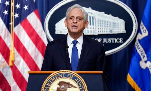 Tổng Chưởng lý Merrick Garland bổ nhiệm biện lý đặc biệt để điều tra ông Hunter Biden