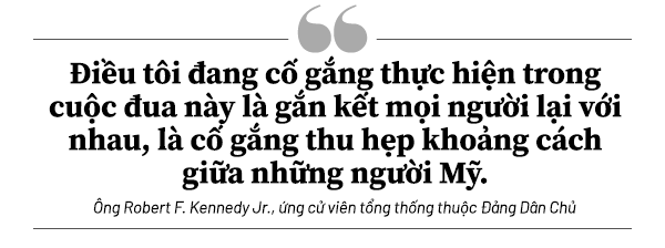 ĐỘC QUYỀN: Ông Robert F. Kennedy Jr. khao khát đảng của mình trở lại như xưa