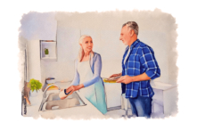 Một vị khách thăm nhà tử tế là luôn có ý thức và tự dọn dẹp, để không gây phiền hà thêm cho gia chủ. (Ảnh: Fei Meng)