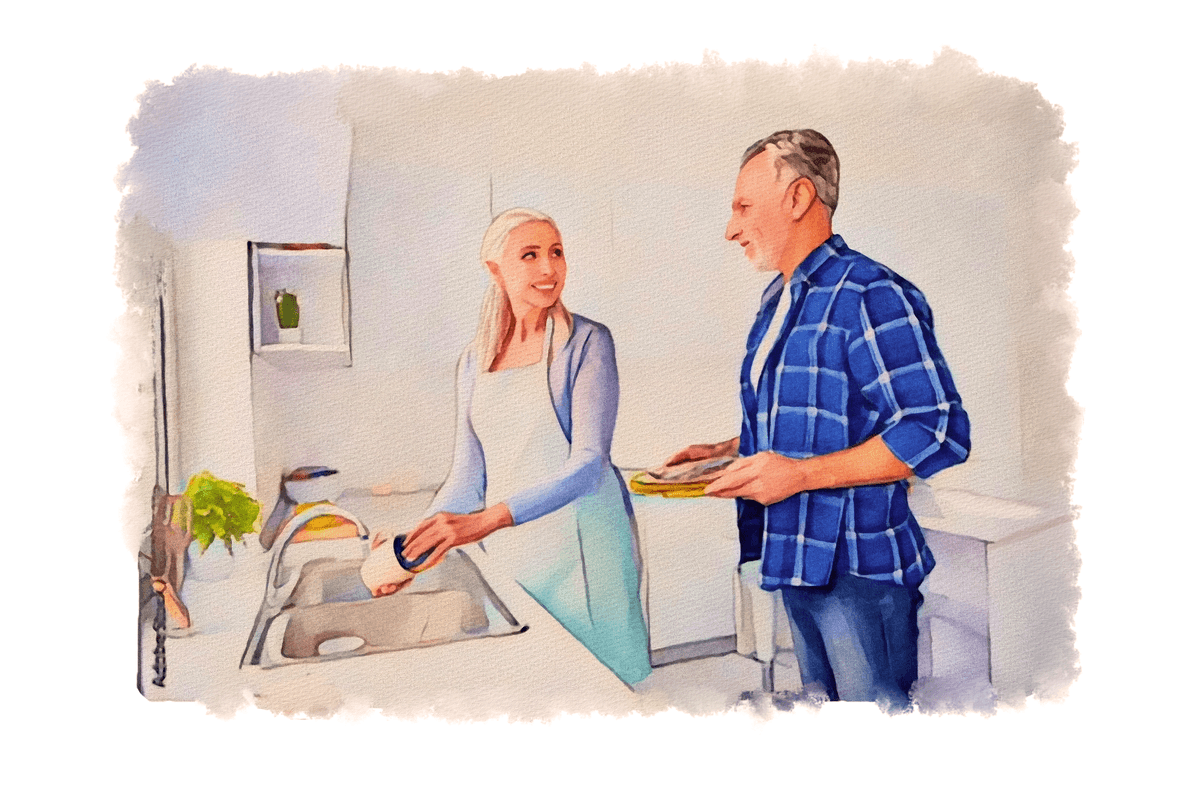 Một vị khách thăm nhà tử tế là luôn có ý thức và tự dọn dẹp, để không gây phiền hà thêm cho gia chủ. (Ảnh: Fei Meng)