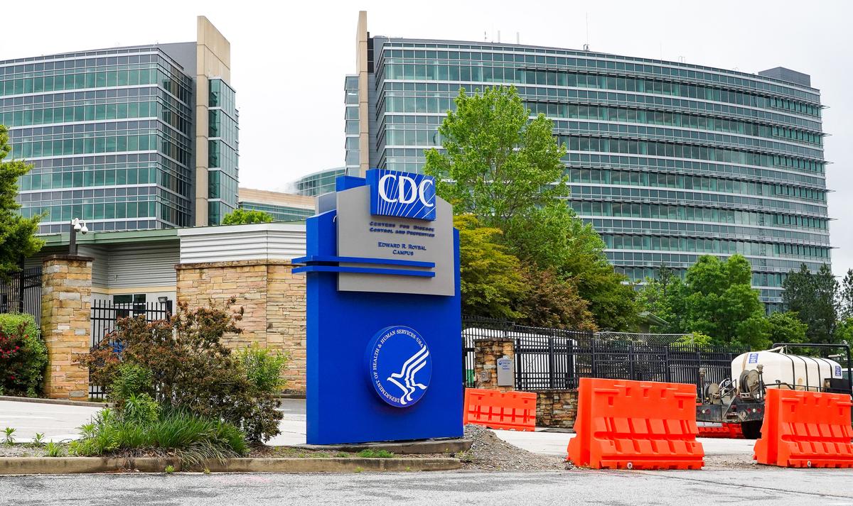 Trụ sở Trung tâm Kiểm soát và Phòng ngừa Dịch bệnh (CDC) tại Atlanta, vào ngày 24/03/2020. (Ảnh: Tami Chappell/AFP qua Getty Images)