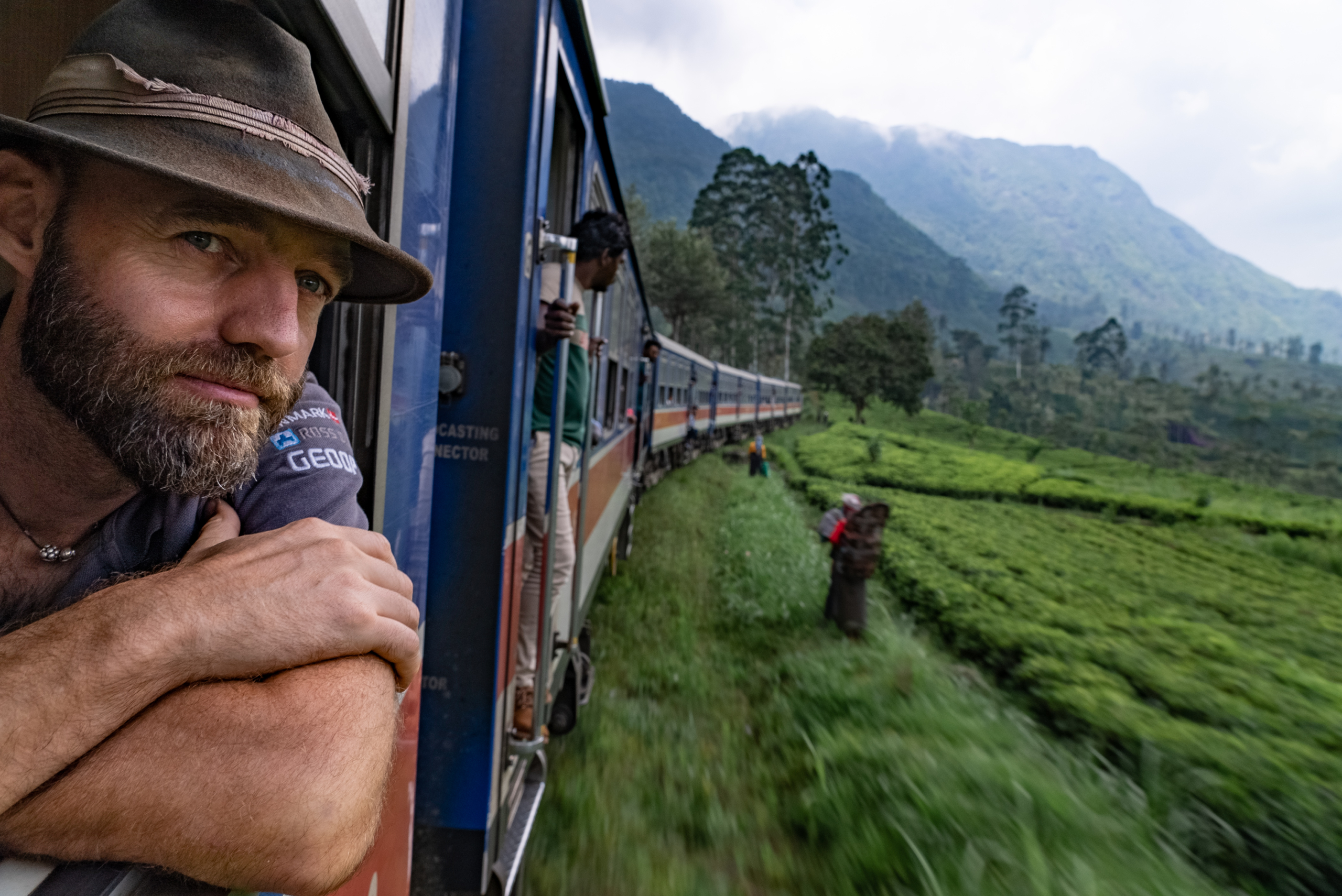 Anh Pedersen ở Sri Lanka vào năm 2023. (Ảnh: Đăng dưới sự cho phép của anh Thor Pedersen)