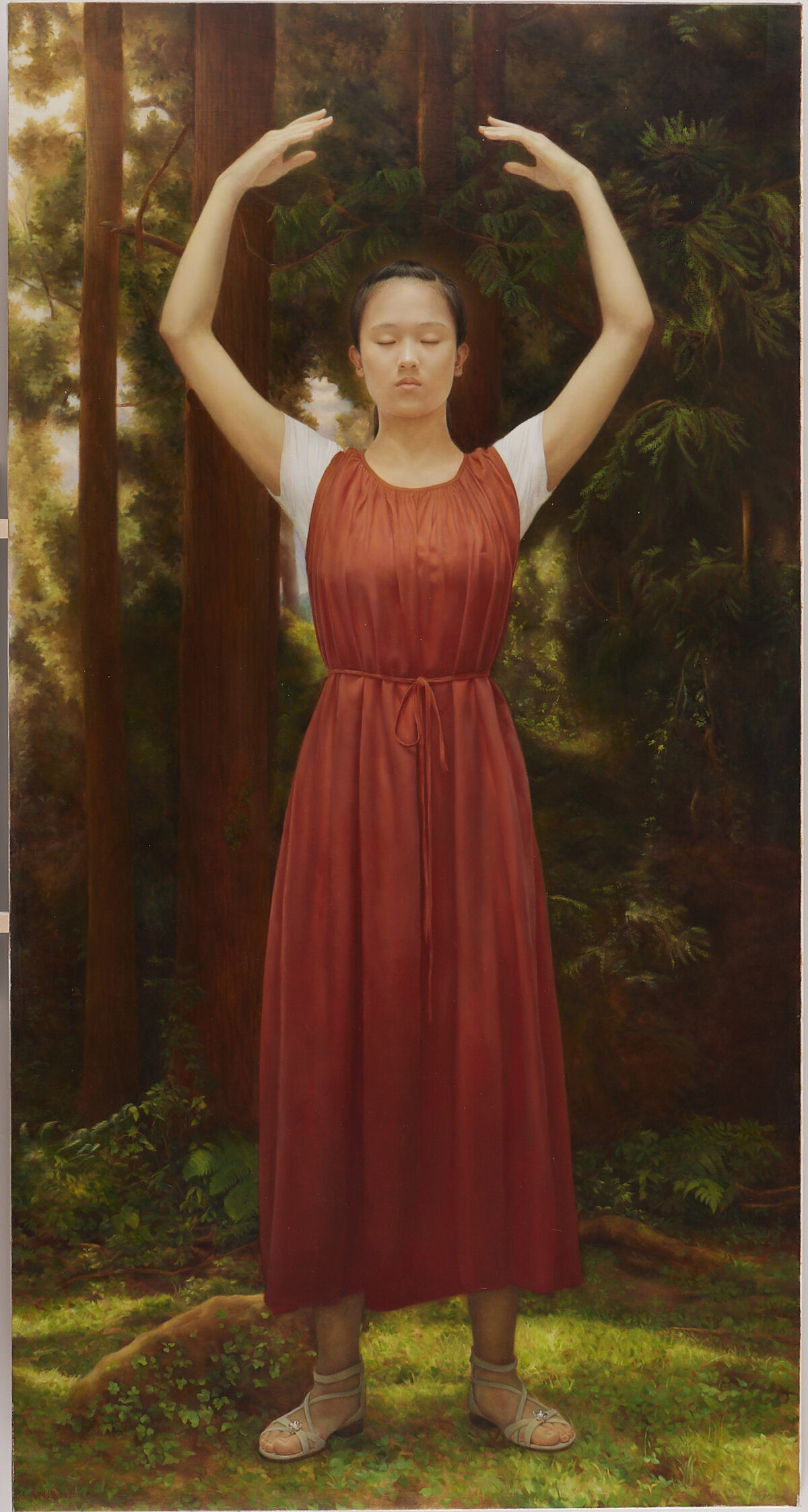 Tác phẩm “The Revival” (Hồi sinh) của họa sĩ Tien-Cheng Wu. (Ảnh: Cuộc thi Vẽ tranh Nhân vật Quốc tế NTD)