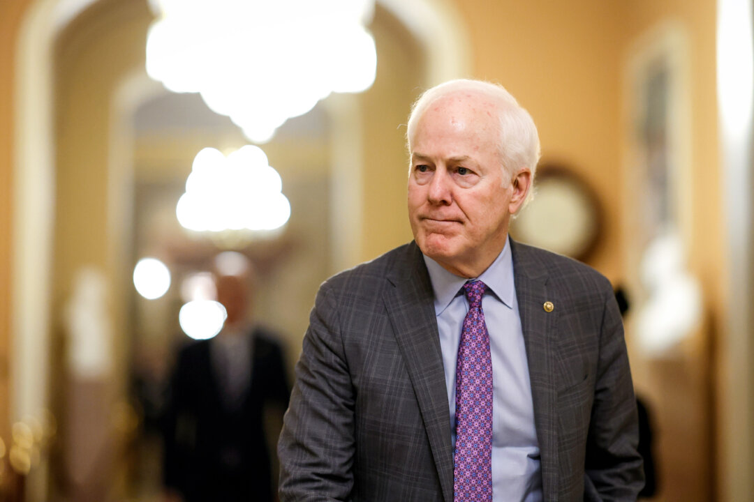 Thượng nghị sĩ John Cornyn (Cộng Hòa-Texas) tại Hoa Thịnh Đốn, vào ngày 05/12/2022. (Ảnh: Anna Moneymaker/Getty Images)