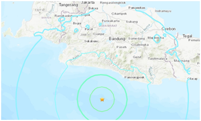 động đất mạnh 6.5 độ