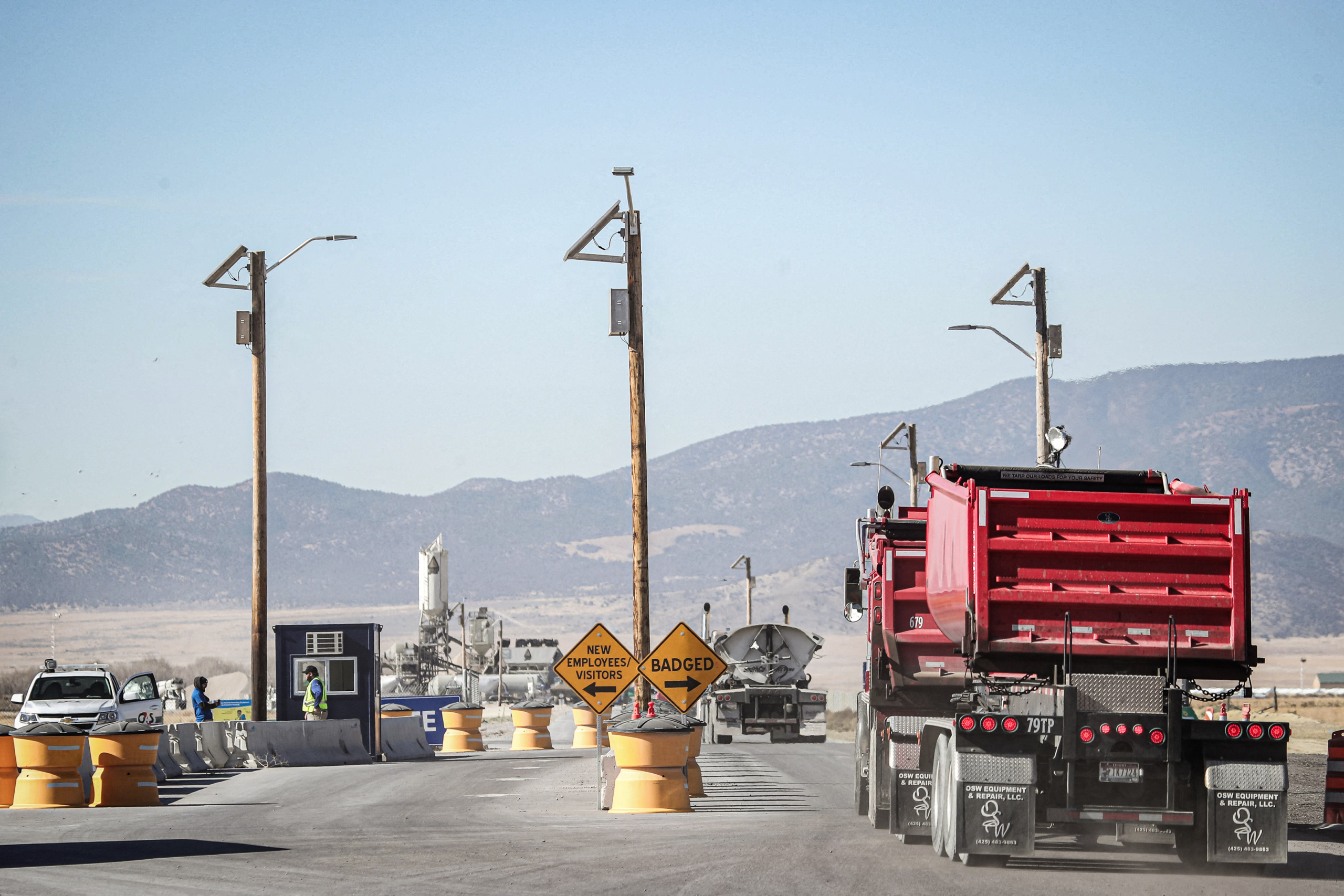 Một trung tâm dữ liệu mới của Facebook đang được xây dựng tại Eagle Mountain, Utah, vào ngày 07/11/2019. Cơ sở này là một tòa nhà rộng 970,000 foot vuông (295.6 ngàn mét vuông) và nằm trên khu đất rộng 500 mẫu Anh. (Ảnh: George Frey/AFP qua Getty Images)