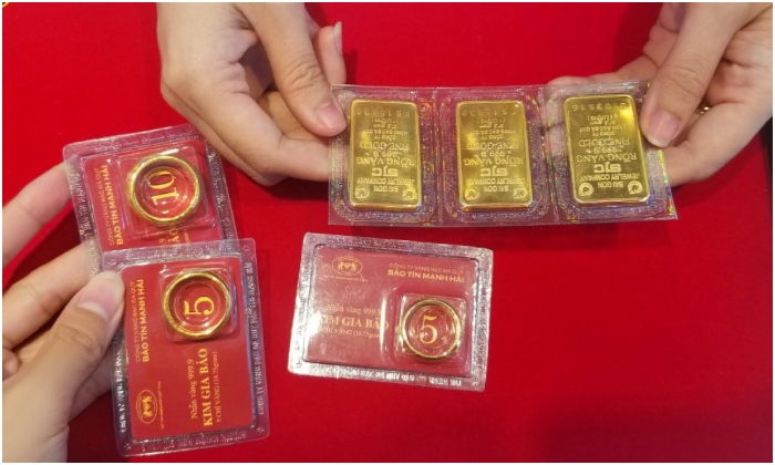 đấu thầu vàng miếng SJC