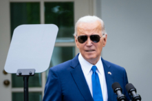 Tổng thống Joe Biden nói chuyện tại Hoa Thịnh Đốn hôm 10/04/2024. (Ảnh: Madalina Vasiliu/The Epoch Times)