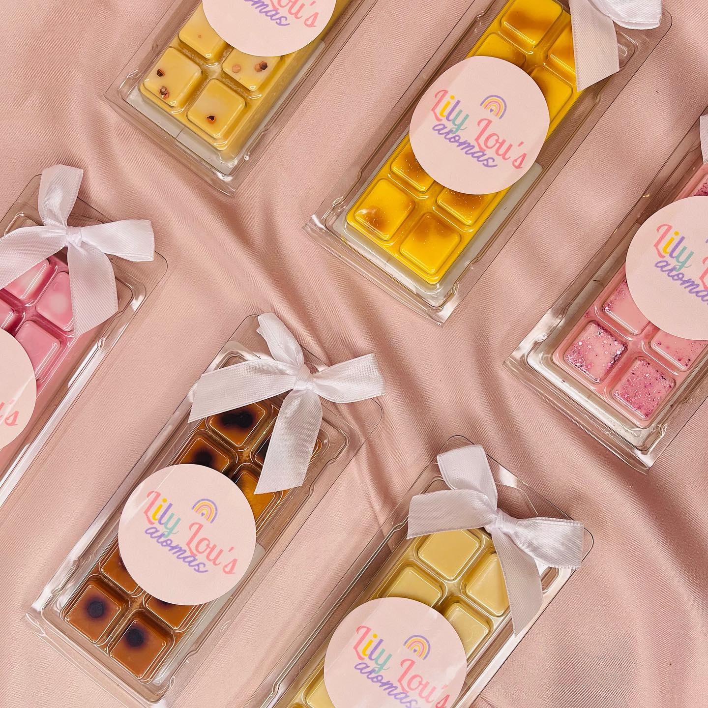Các mẫu thử của nhãn hàng Lily Lou’s Aromas. (Ảnh: Đăng dưới sự cho phép của Lily Lou’s Aromas)