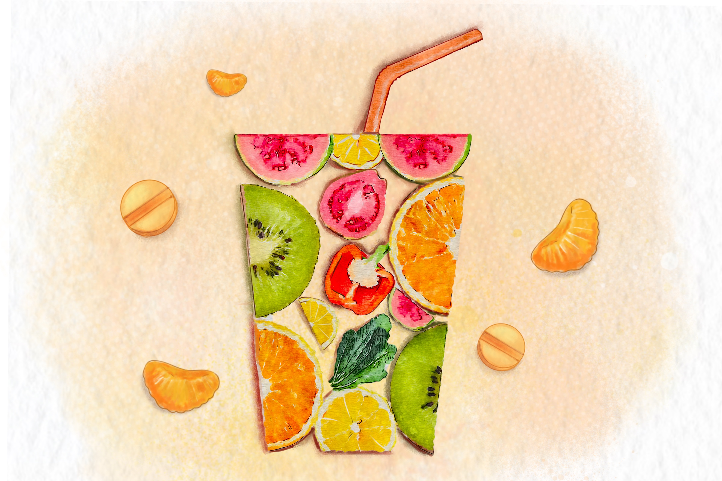 Vitamin C: Giúp chữa lành vết thương và tăng khả năng miễn dịch, gần một nửa người Mỹ không hấp thu đủ vitamin C